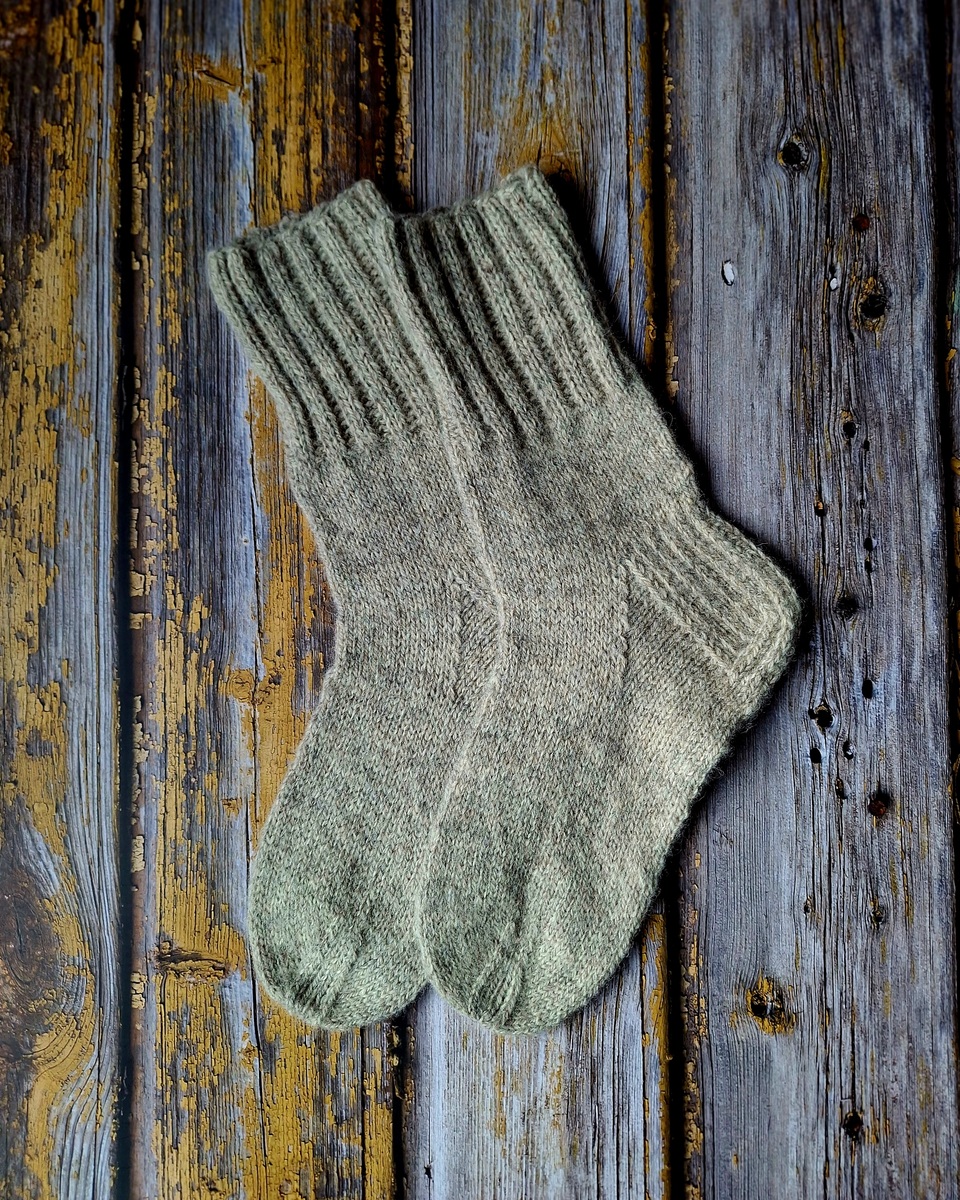 Käsitsi kootud meeste villased sokid-Ute Knit