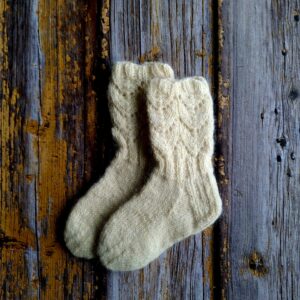 Käsitsi kootud laste sokid -Ute Knit