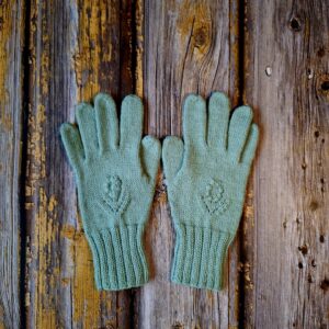 Helerohelised pitsilised sõrmkindad naistele, Ute Knit