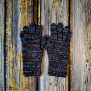 Kirjud sõrmkindad naistele