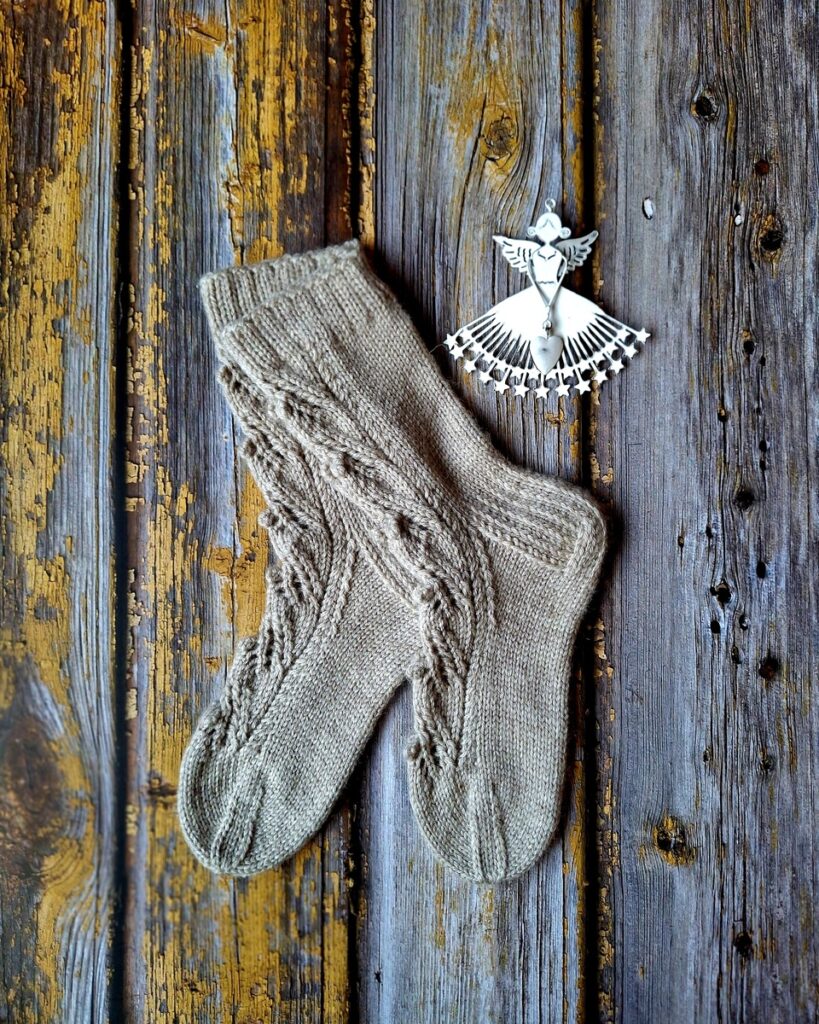 Naiste pitsilised villased sokid, Ute Knit