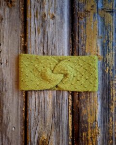 Roheline alpakavillane peapael, Ute Knit